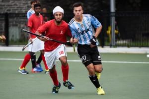 Under-21 Junior Men's National Team. May 2016. Junior pan American Championship Toronto Ontario vs Argentina, Harbir Sidhu